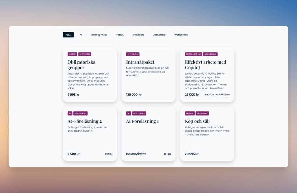 digitala arbetsplatser