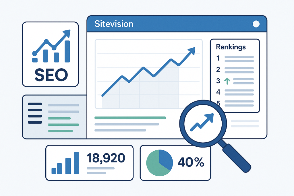 SEO med Sitevision - Vi hjälper dig synas i sökmotorerna